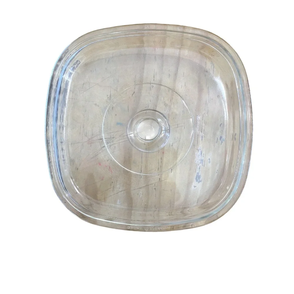 Pyrex clear glass
